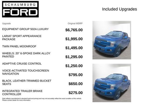 Used 2020 Ford F150 Lariat w/ Equipment Group 502A Luxury image 4