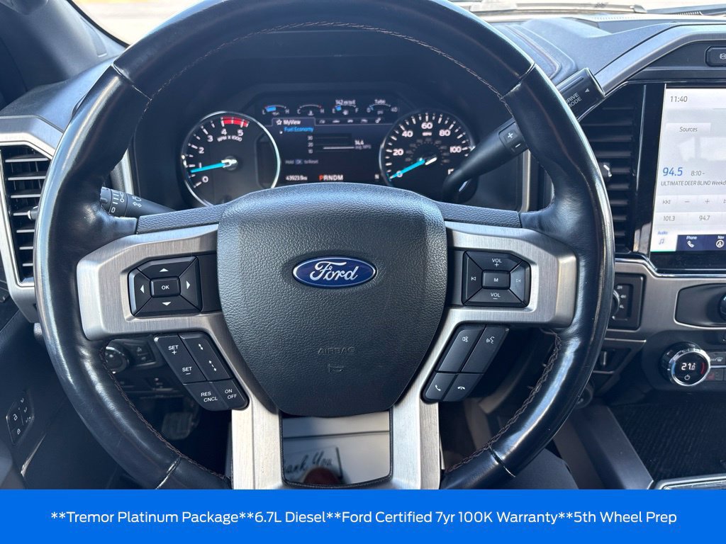 Used 2022 Ford F250 Platinum w/ Tremor Off-Road Package AWD/4WD image 13