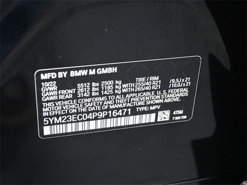 Certified 2023 BMW X4 M w/ Competition Package image 20