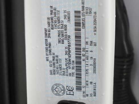 Used 2023 Ford F150 Lariat w/ Equipment Group 502A High image 28