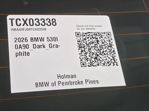Used 2026 BMW 530i w/ M Sport Package RWD image 28