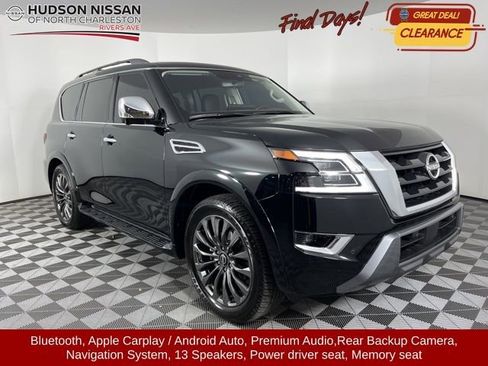 Used 2024 Nissan Armada Platinum w/ Captain's Chairs Package image 1