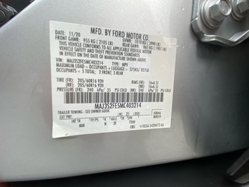 Used 2021 Ford EcoSport S FWD image 39