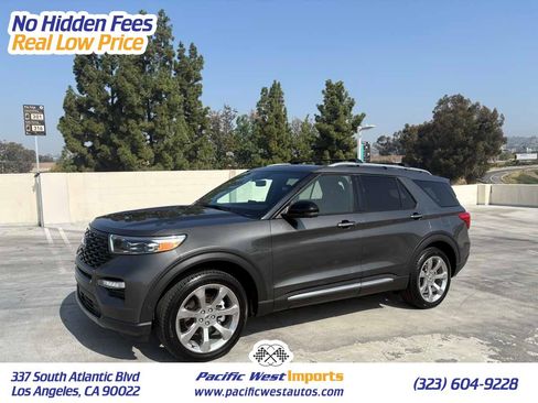 Used 2020 Ford Explorer Platinum w/ Premium Technology Package image 1