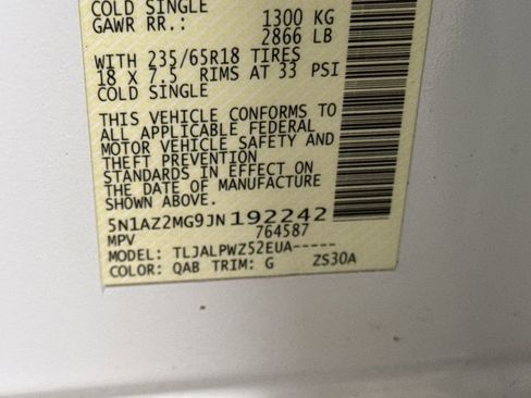 Used 2018 Nissan Murano S w/ Cargo Package image 28