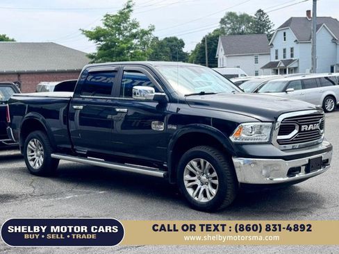 Used 2017 RAM 1500 Laramie Longhorn w/ Protection Group AWD/4WD image 3