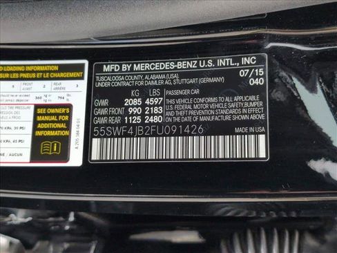 Certified 2015 Mercedes-Benz C 300 Sedan image 27