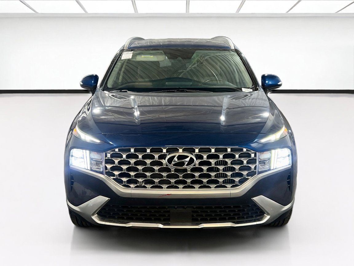 Used 2022 Hyundai Santa Fe Blue AWD/4WD image 2