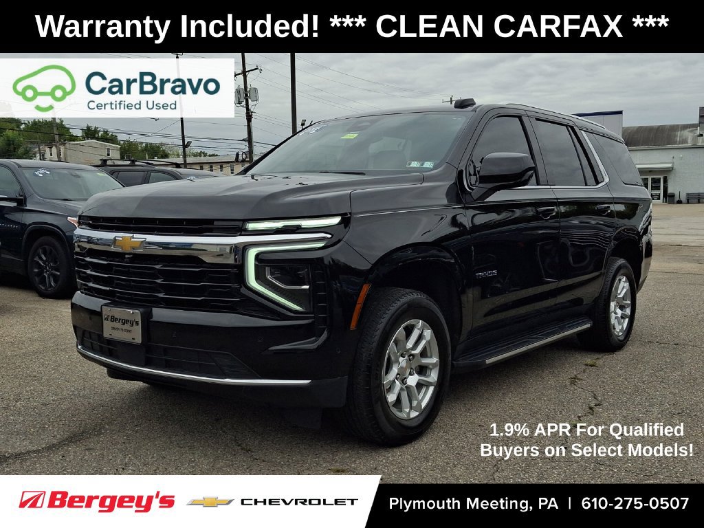 Certified 2025 Chevrolet Tahoe LS AWD/4WD image 1