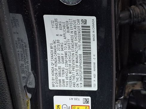 Certified 2023 Honda Civic Sport image 27