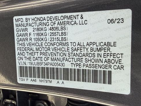 Used 2023 Acura TLX FWD image 27