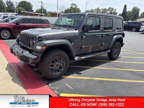Used 2025 Jeep Wrangler Unlimited Sport AWD/4WD image 1