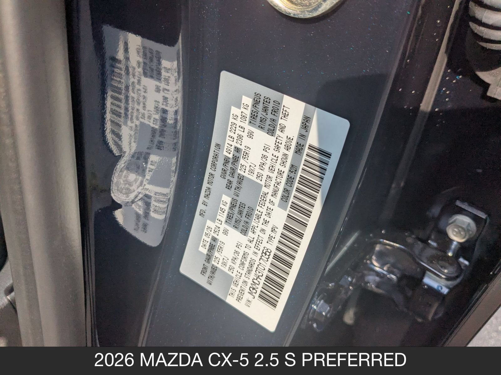 New 2026 MAZDA CX-5 Preferred AWD/4WD image 34