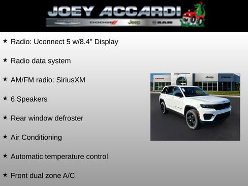 New 2025 Jeep Grand Cherokee Laredo image 4