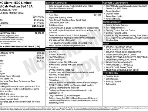 Used 2019 GMC Sierra 1500 Limited w/ Elevation Edition image 2