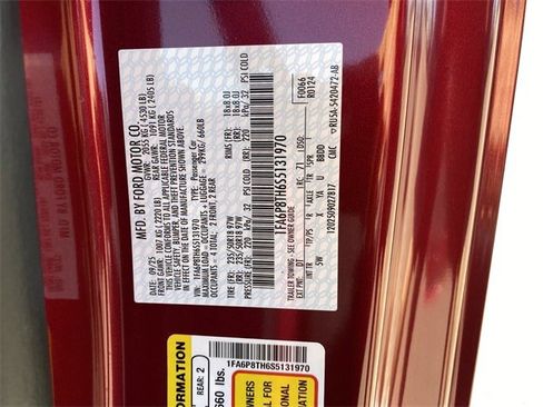 New 2025 Ford Mustang Premium image 54