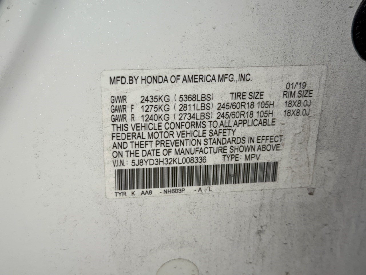 Used 2019 Acura MDX FWD image 31
