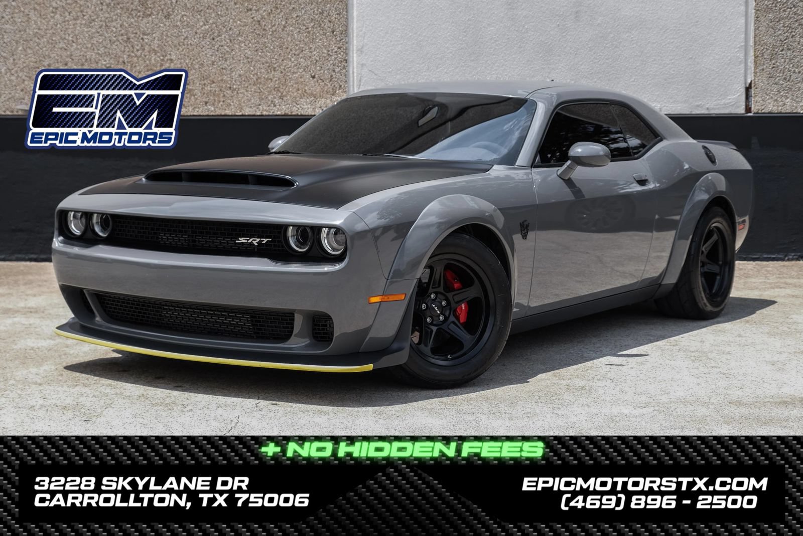 Used 2018 Dodge Challenger SRT Demon RWD image 1
