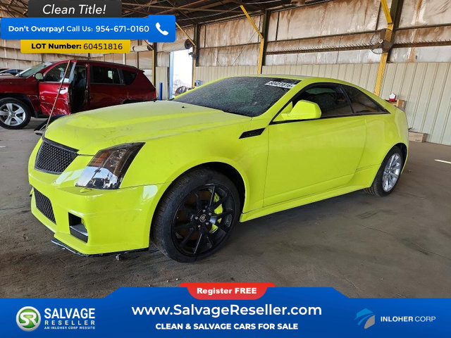 Used 2015 Cadillac CTS V RWD image 1