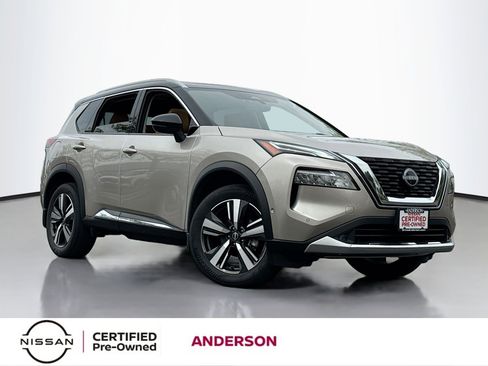 Certified 2022 Nissan Rogue Platinum w/ Head-Up Display Package AWD/4WD image 1
