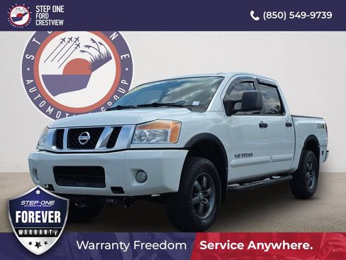 Used 2015 Nissan Titan PRO-4X w/ Pro-4x Luxury Package AWD/4WD image 1