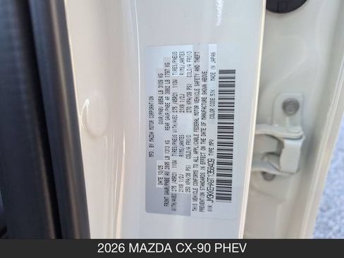 Used 2026 MAZDA CX-90 Plug-In Hybrid w/ Premium Plus AWD/4WD image 27