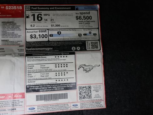 Used 2016 Ford Mustang Shelby GT350R w/ GT350R Equipment Group 920A image 30