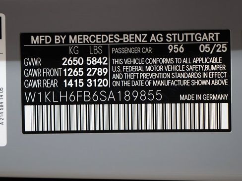 Certified 2025 Mercedes-Benz E 450 4MATIC All-Terrain Wagon image 23