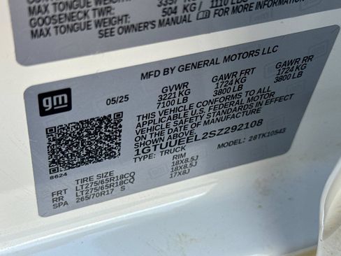 Used 2025 GMC Sierra 1500 AT4 AWD/4WD image 35