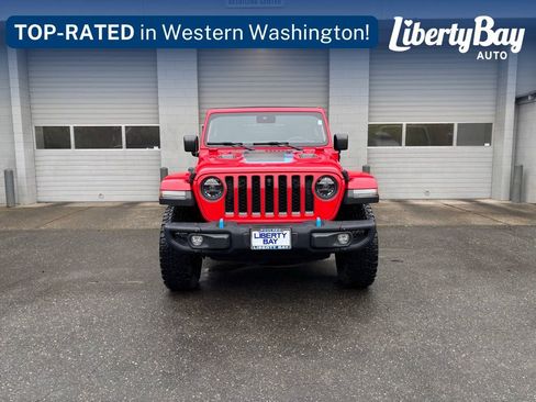 Used 2022 Jeep Wrangler Unlimited Rubicon 4xe w/ Steel Bumper Group image 1