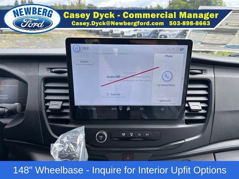 New 2026 Ford Transit 250 Low Roof w/ Load Area Protection Package RWD image 13