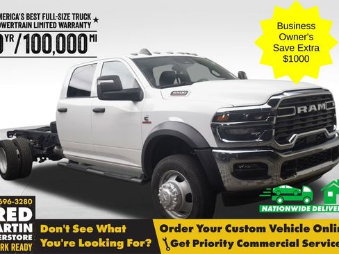 New 2026 RAM 5500 Tradesman w/ Chrome Appearance Group AWD/4WD image 1
