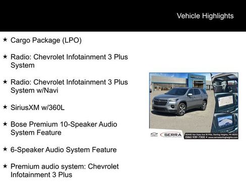 Certified 2023 Chevrolet Traverse LT w/ LT Premium Package FWD image 5