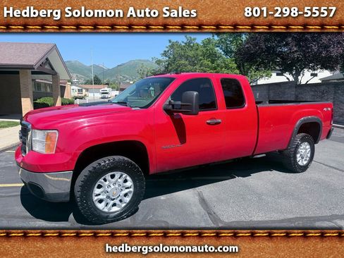 Used 2013 GMC Sierra 3500 W/T w/ Snow Plow Prep Package AWD/4WD image 1