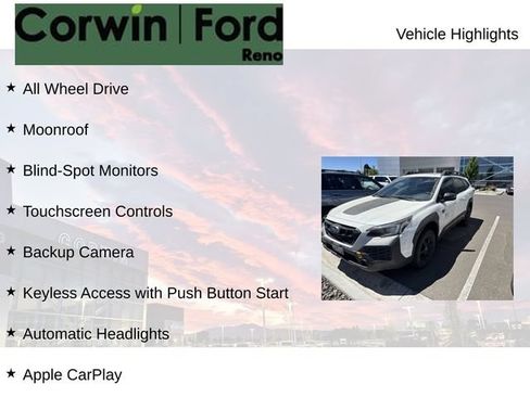 Used 2024 Subaru Outback Wilderness AWD/4WD image 8