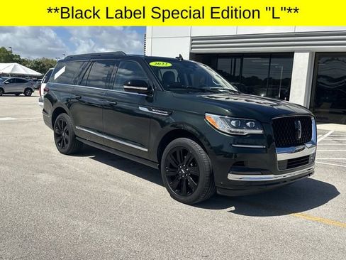 Certified 2022 Lincoln Navigator L Black Label AWD/4WD image 4