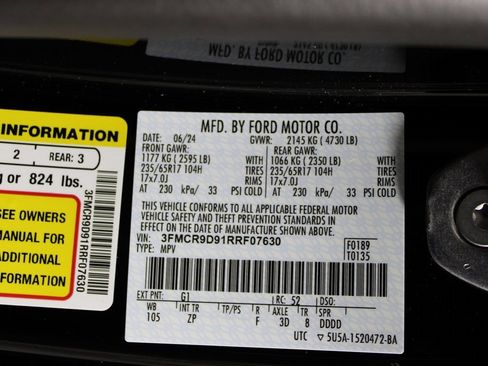 Certified 2024 Ford Bronco Sport Badlands w/ Premium Package image 23