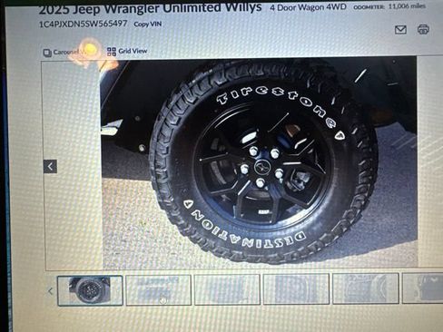 Used 2025 Jeep Wrangler Unlimited Sport AWD/4WD image 8