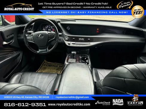 Used 2018 Lexus LS 500 w/ Interior Upgrade Package RWD image 10