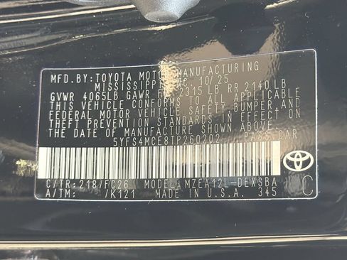 Used 2026 Toyota Corolla SE FWD image 32