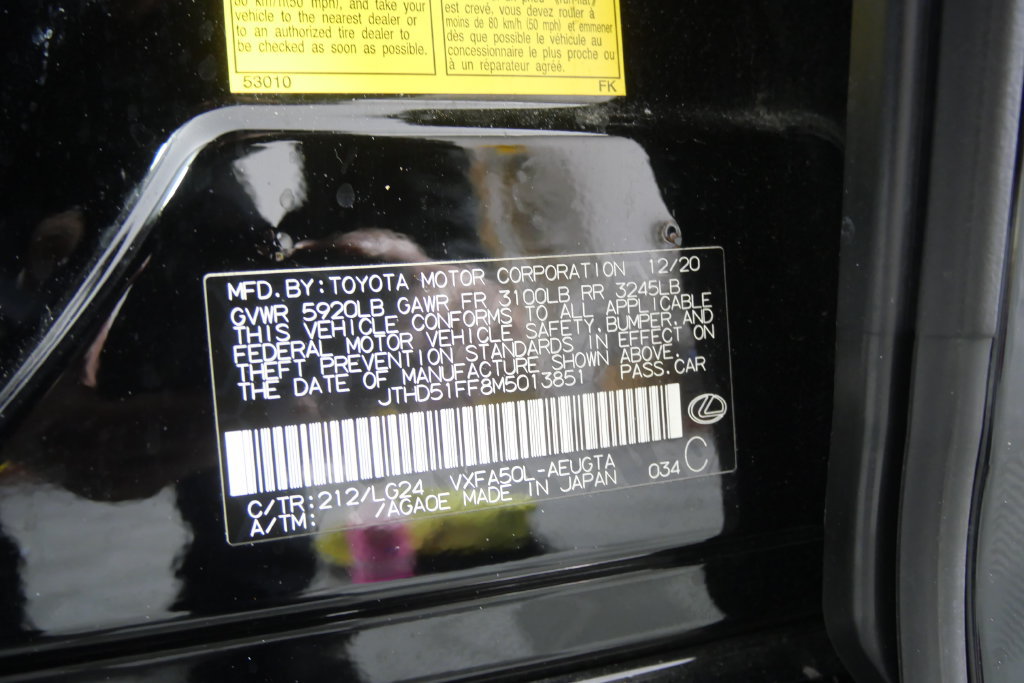 Used 2021 Lexus LS 500 w/ Interior Upgrade Package RWD image 35