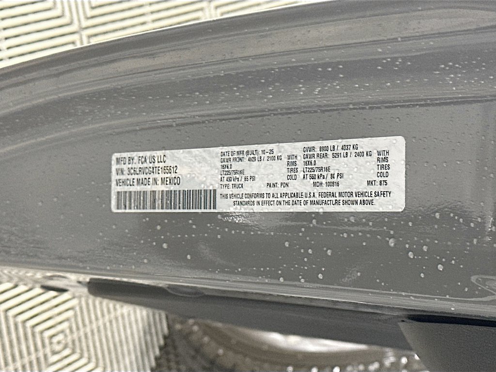 New 2026 RAM ProMaster 2500 w/ Cold Weather Group FWD image 19