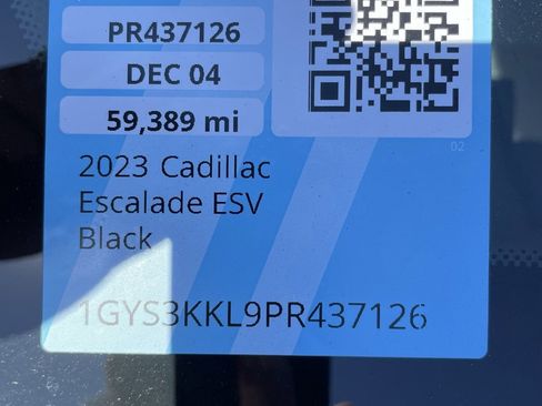 Used 2023 Cadillac Escalade ESV Premium Luxury image 27