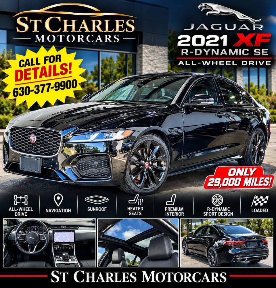 Used 2021 Jaguar XF R-Dynamic SE AWD/4WD image 1