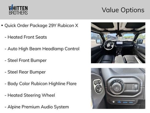 Used 2024 Jeep Wrangler Unlimited Rubicon 4xe AWD/4WD image 13