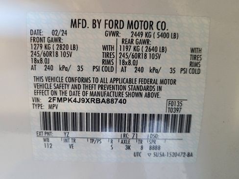 Used 2024 Ford Edge SEL image 33