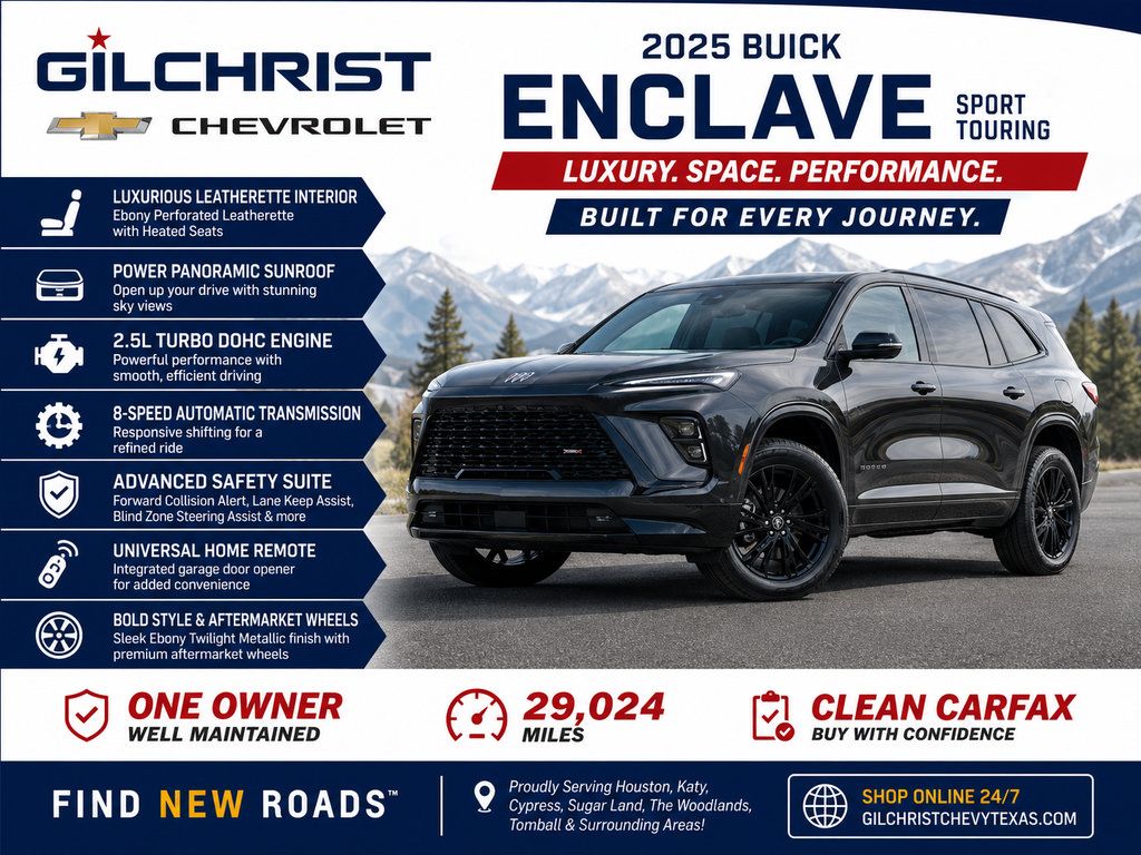 Used 2025 Buick Enclave Sport Touring w/ Power Package FWD image 2