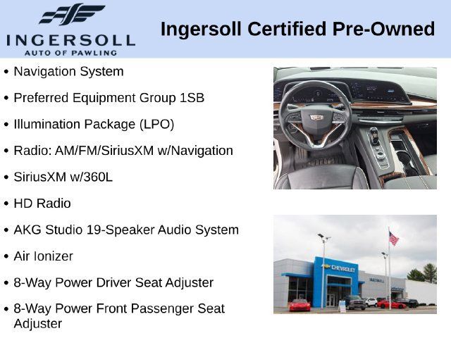 Used 2021 Cadillac Escalade Premium Luxury w/ LPO, Illumination Package AWD/4WD image 10