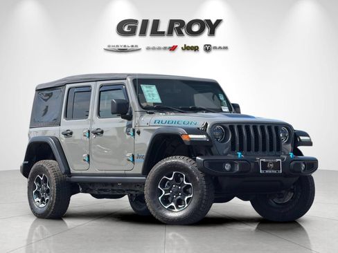 Used 2023 Jeep Wrangler Unlimited Rubicon 4xe AWD/4WD image 2