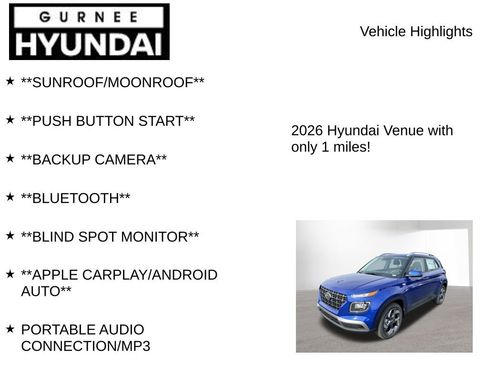 New 2026 Hyundai Venue SEL image 7